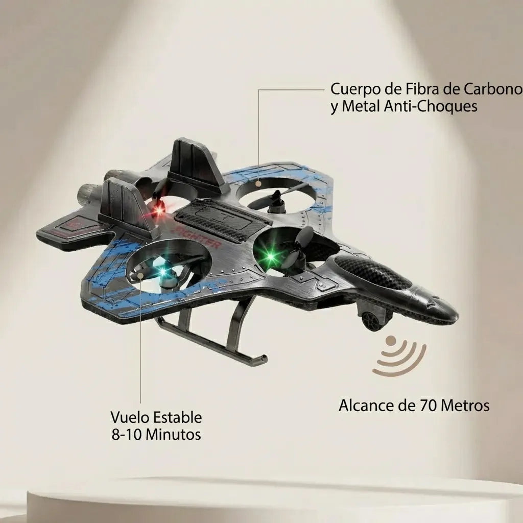 Super Caza Acrobático 360 resistente a Control Remoto