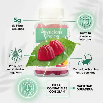 Frascos Gomitas Fiber Gummies