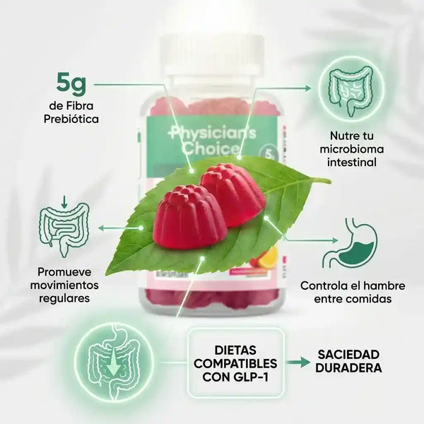 Frascos Gomitas Fiber Gummies