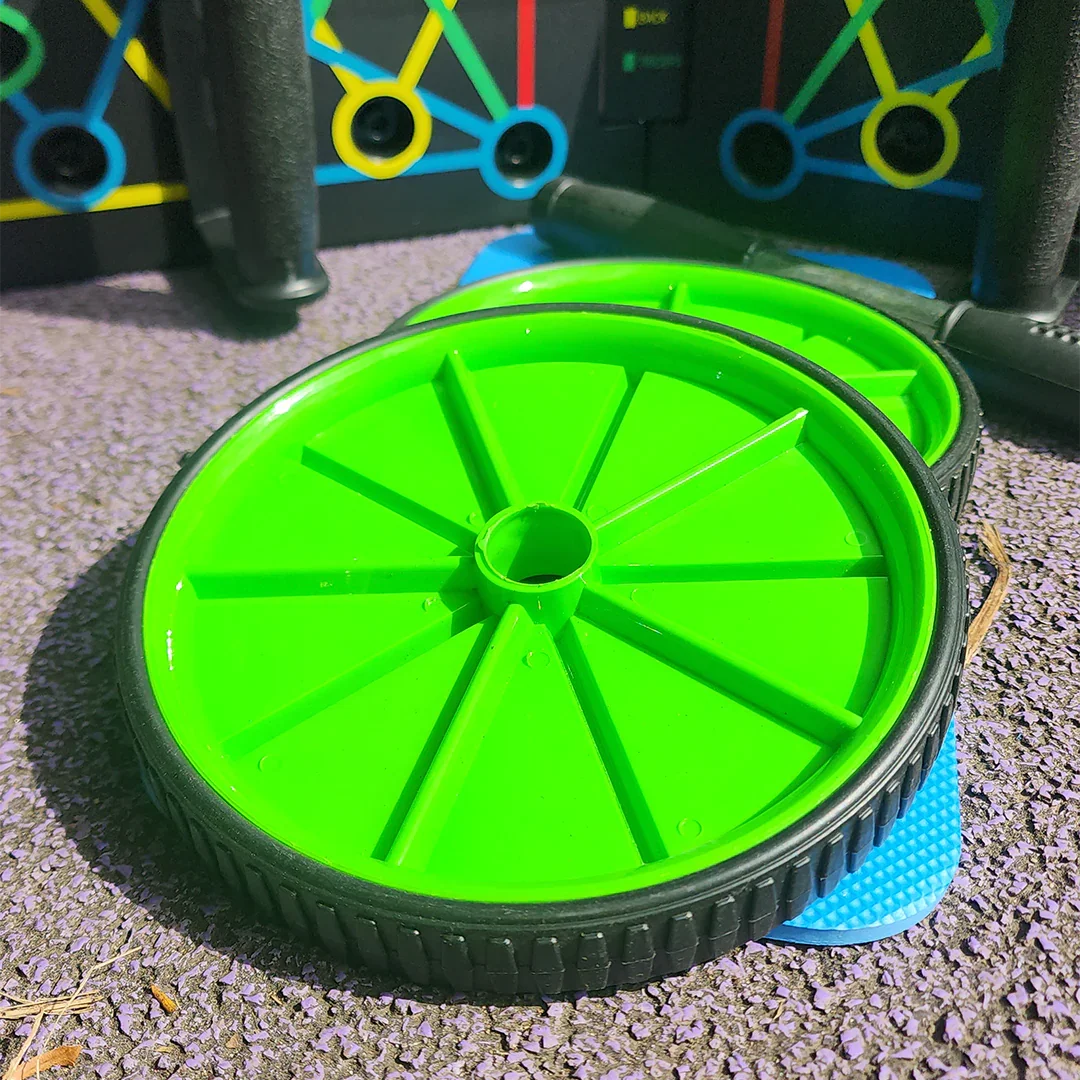 Combo Tabla Push Up + Rueda Abdominal (Portátil) – Paga al Recibir
