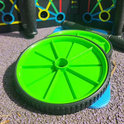 Combo Tabla Push Up + Rueda Abdominal (Portátil) – Paga al Recibir